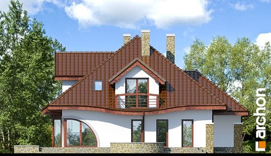 Проект дома Дом в зефирантесе (Г2) вер.2 - 6 С мансардным этажом дома в Украине