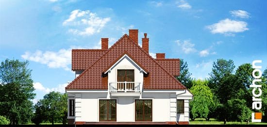 Проект дома Дом в орхидеях вер.2 - 6 С мансардным этажом дома в Украине