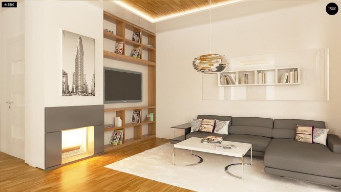 Проєкт будинку U302 - З мансардним поверхом дома в Україні