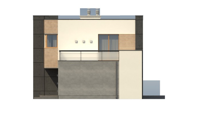 Проєкт будинку Ux59 pk - Двоповерхові дома в Україні