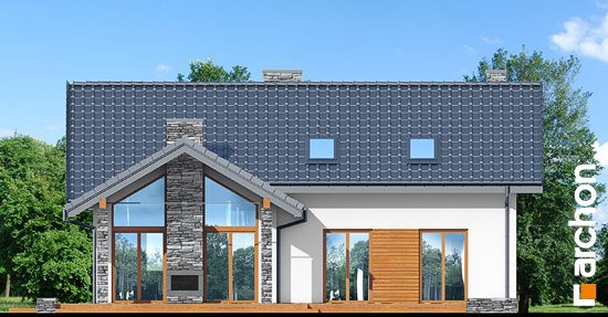 Проект дома Дом в первоцветах (в) - 6 С мансардным этажом дома в Украине