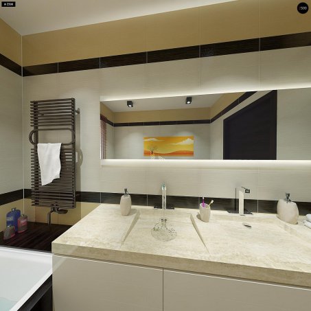 Проект дома Ux102 - 24 Одноэтажные дома в Украине