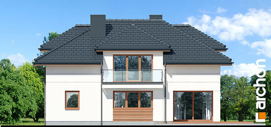 Проєкт будинку Будинок в сандавіллах - Двоповерхові дома в Україні