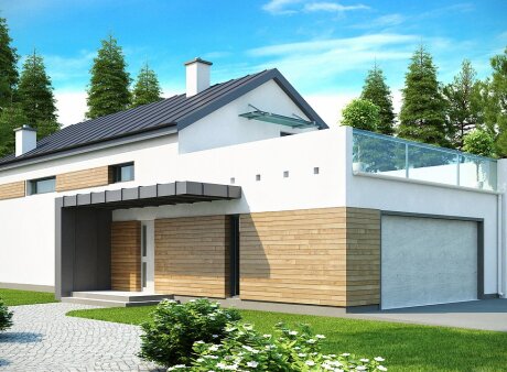 Проєкт будинку Ux60