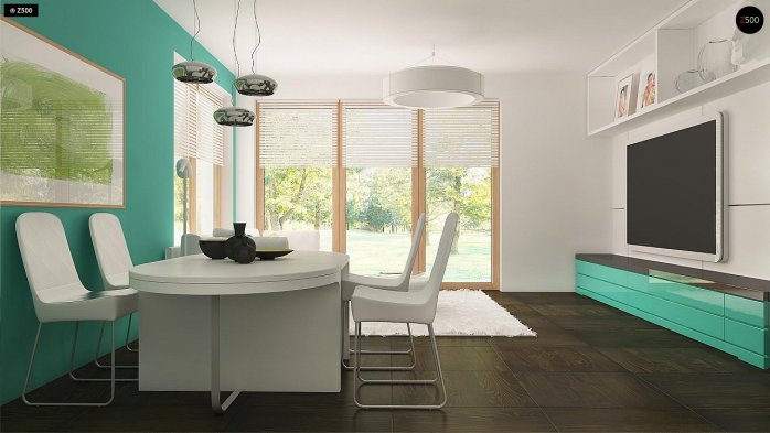 Проєкт будинку U254 - Одноповерхові дома в Україні