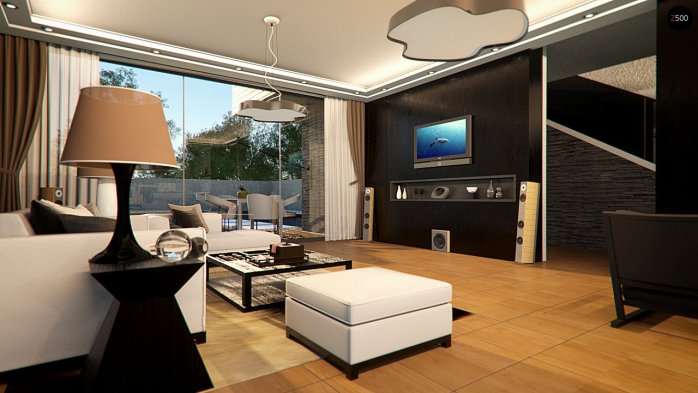 Проєкт будинку Ux123 - Двоповерхові дома в Україні