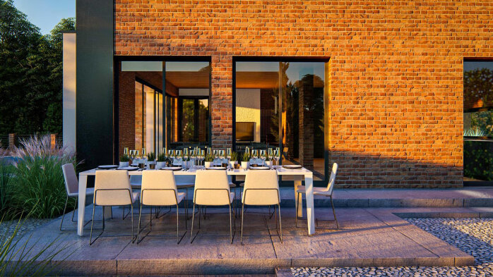 Проєкт будинку U416 - З мансардним поверхом дома в Україні