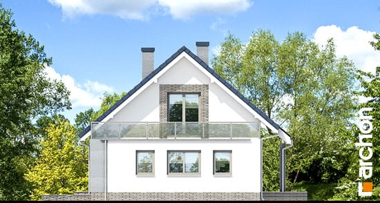 Проєкт будинку Будинок в гейджею (Г2) - З мансардним поверхом дома в Україні