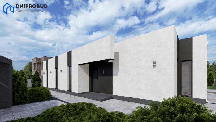 Проєкт будинку Db 23 v1 - Одноповерхові дома в Україні