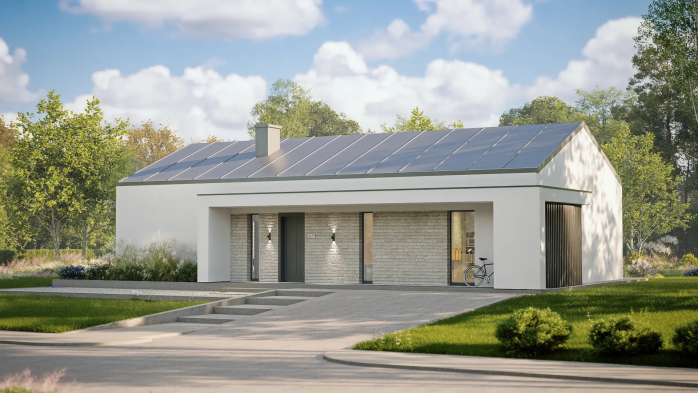 Проєкт будинку U509 - Одноповерхові дома в Україні