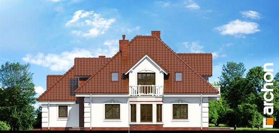 Проект дома Дом в орхидеях вер.2 - 5 С мансардным этажом дома в Украине