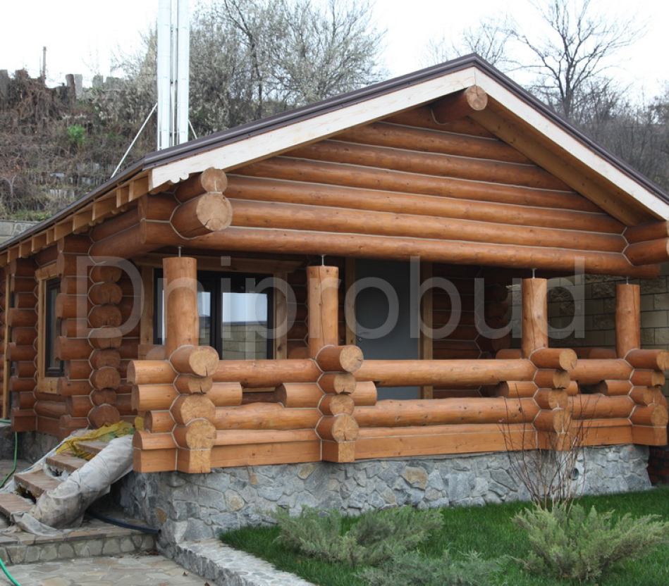 Зимняя беседка с мангалом в Старых Кодаках