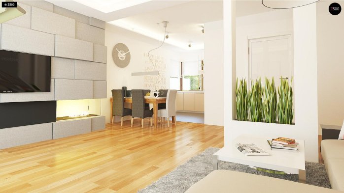 Проєкт будинку U210 - З мансардним поверхом дома в Україні