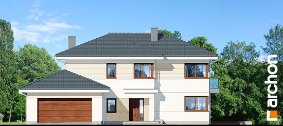 Проєкт будинку Вілла Олівія 3 (Г2) - Двоповерхові дома в Україні