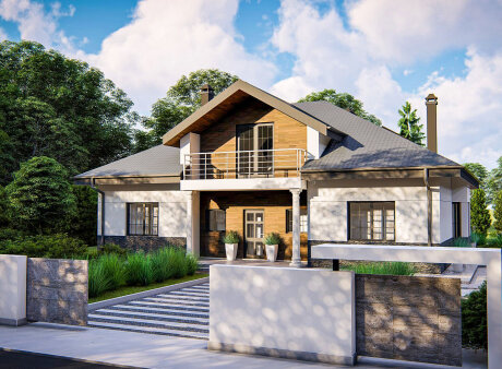 Проєкт будинку Uu10 stu bk