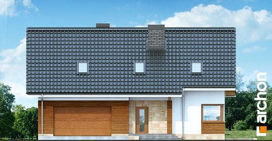 Проект дома Дом в яблонках (Г2) - 3 С мансардным этажом дома в Украине