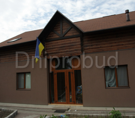 Комбінований будинок в с. Любимівка (1B)