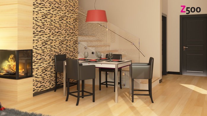 Проект дома Ux24 pk - 10 Двухэтажные дома в Украине