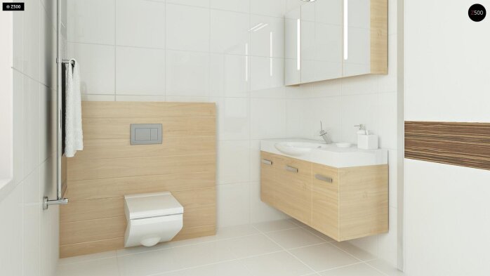 Проект дома U176 GP - 24 Одноэтажные дома в Украине