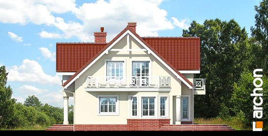 Проект дома Дом в мирабелле (Г) вер.2 - 4 С мансардным этажом дома в Украине
