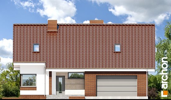 Проект дома Дом в журавках (Г2) - 3 С мансардным этажом дома в Украине