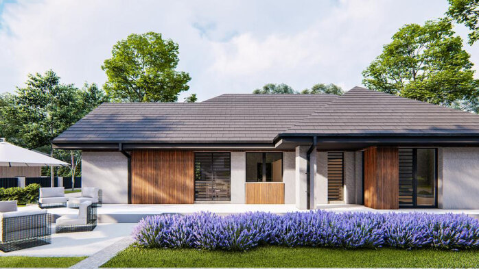 Проєкт будинку U402 35 - Одноповерхові дома в Україні