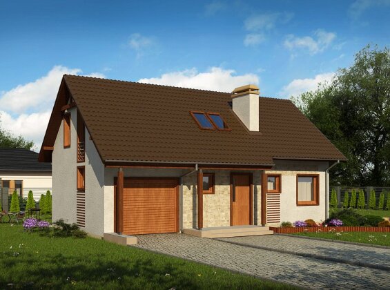 Проект дома U71 GL