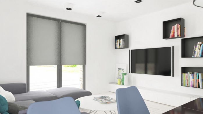 Проєкт будинку Ux554 el - Двоповерхові дома в Україні