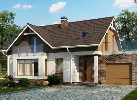 Проект дома U128 GP