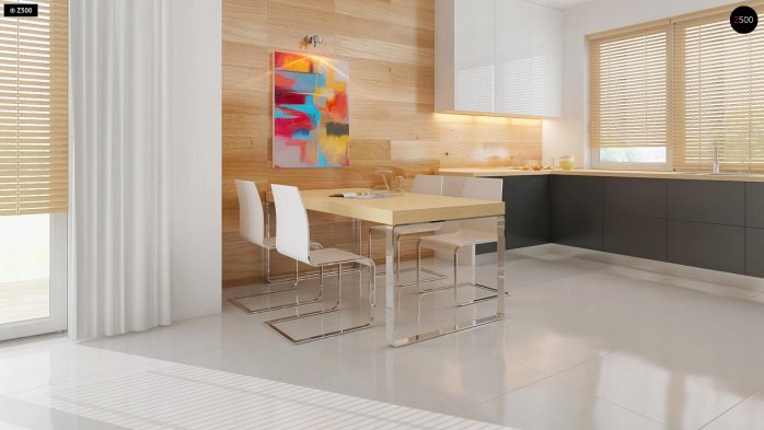 Проєкт будинку Ux114 - Двоповерхові дома в Україні