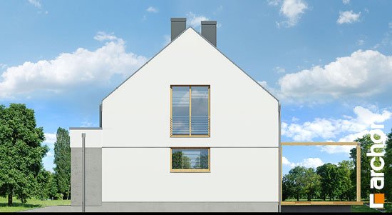 Проект дома Дом в журавках 8 - 4 С мансардным этажом дома в Украине