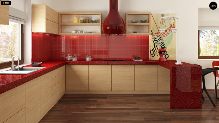 Проект дома U176 - 10 Одноэтажные дома в Украине