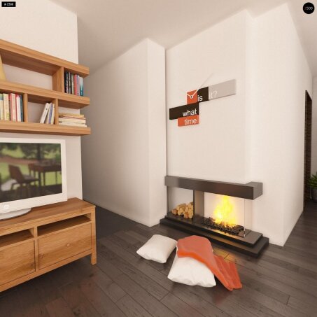 Проєкт будинку U241 GP HB - Одноповерхові дома в Україні