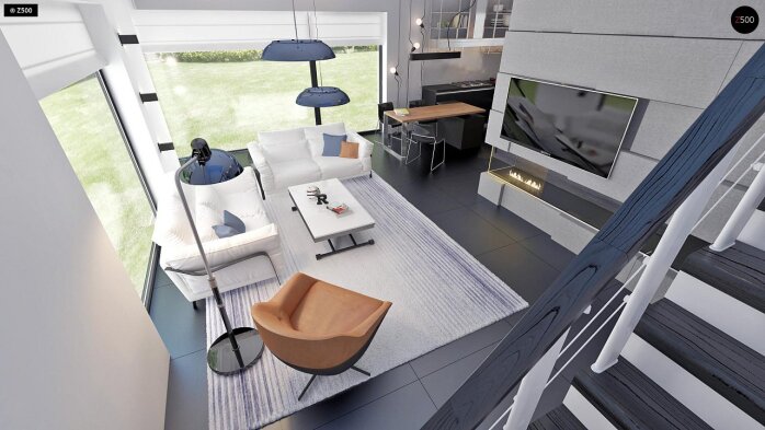 Проєкт будинку Ux63 C - Двоповерхові дома в Україні