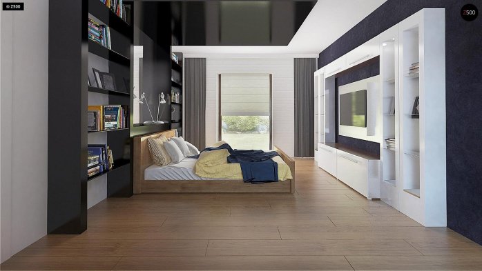 Проект дома Ux116 - 21 Одноэтажные дома в Украине