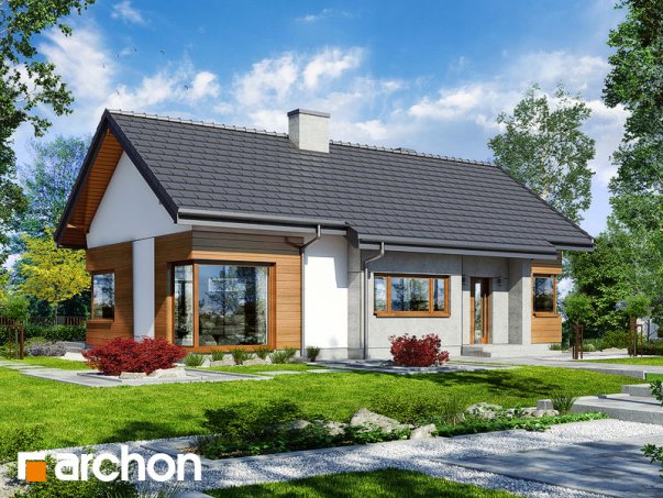 Проєкт будинку Будинок в галах - Одноповерхові дома в Україні