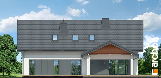 Проєкт будинку Будинок в стоколосі (Г2) - З мансардним поверхом дома в Україні