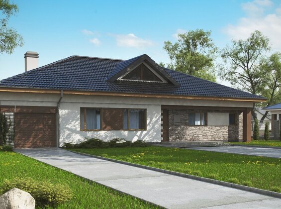 Проєкт будинку U153 GL