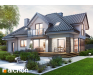 Проєкт будинку Будинок в сливах (Г) - З мансардним поверхом дома в Україні
