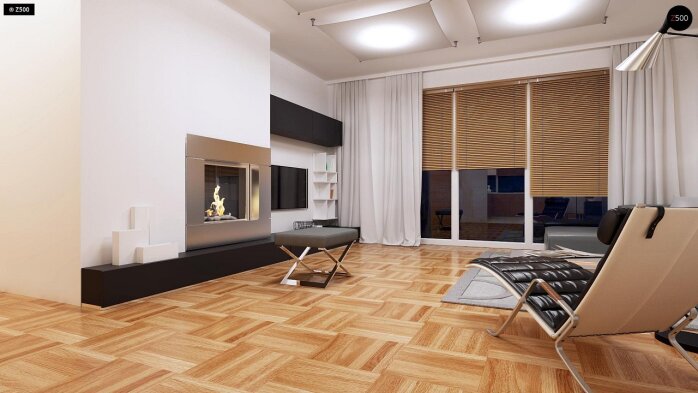 Проєкт будинку U191 - Одноповерхові дома в Україні