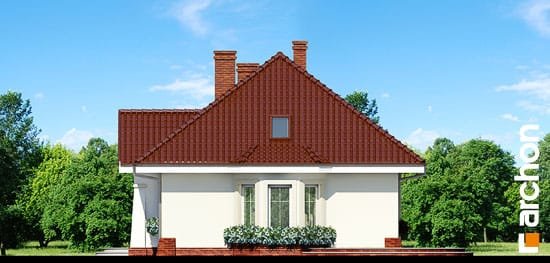 Проект дома Дом в лотосах (Г) вер.2 - 4 С мансардным этажом дома в Украине