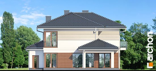 Проєкт будинку Вілла Еліза 5 (Г2) - Двоповерхові дома в Україні