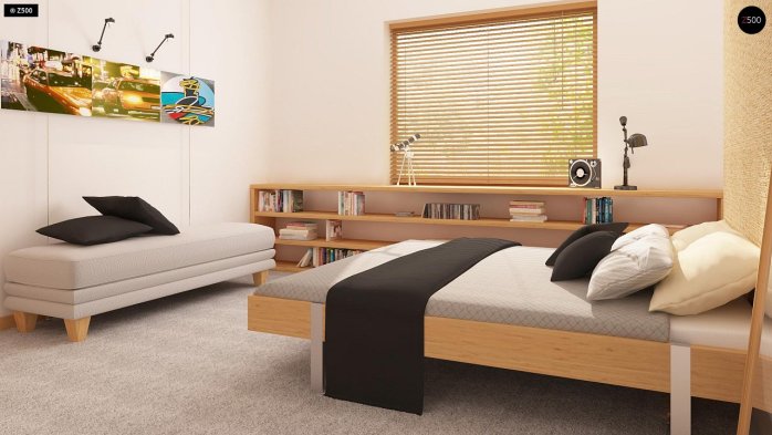 Проект дома u10 - 13 Одноэтажные дома в Украине