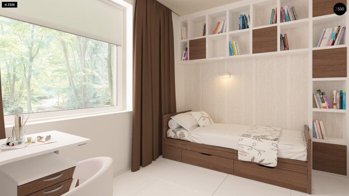 Проєкт будинку U136 - Одноповерхові дома в Україні