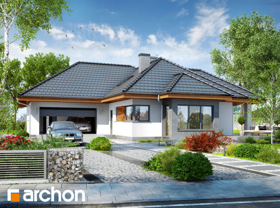 Проєкт будинку Будинок в повоях 3 (Г2)