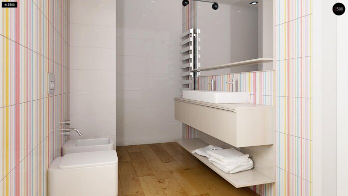 Проєкт будинку Ux54 - Двоповерхові дома в Україні