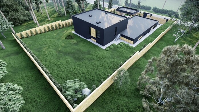 Проєкт будинку DBT 556 - Двоповерхові дома в Україні