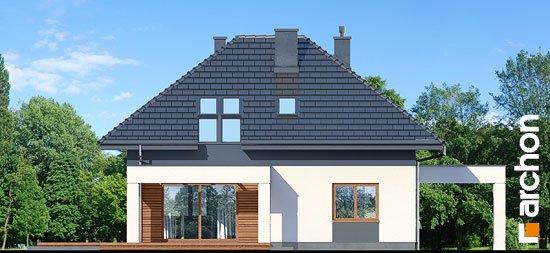 Проєкт будинку Будинок в малинівці 12 - З мансардним поверхом дома в Україні