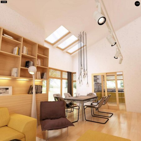 Проєкт будинку U200 BG - Одноповерхові дома в Україні