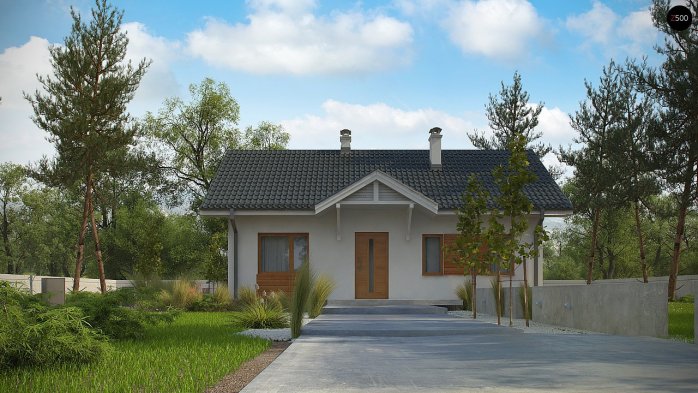 Проект дома U308 - 8 Одноэтажные дома в Украине